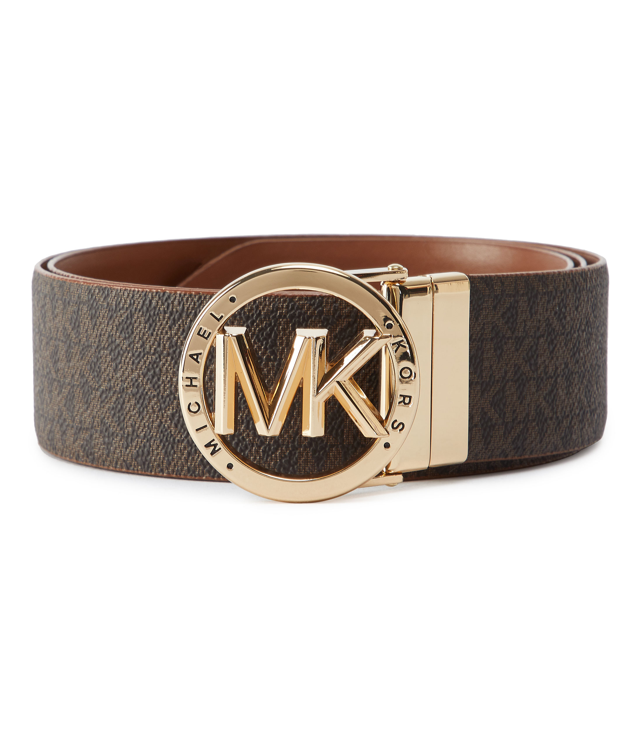 Michael Michael Kors Cintur n reversible en piel caf Mujer El Palacio de Hierro